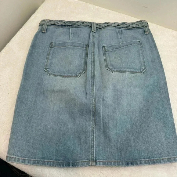 Adriano Goldschmied Button Front Denim Skirt - Picture 7 of 10